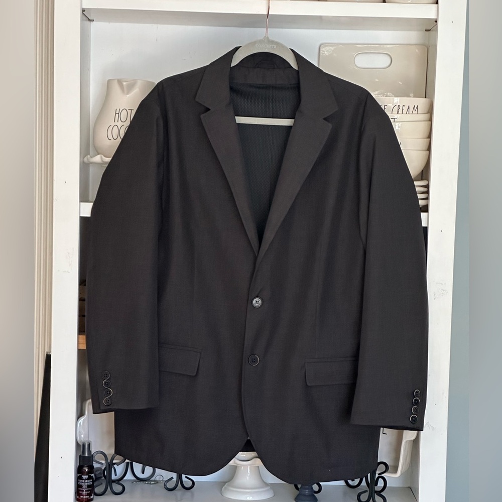 Allen Edmonds Nomad Tech Blazer Charcoal Grey